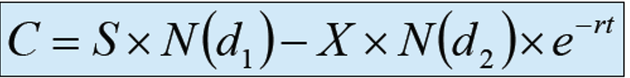 Black-Scholes basic equation